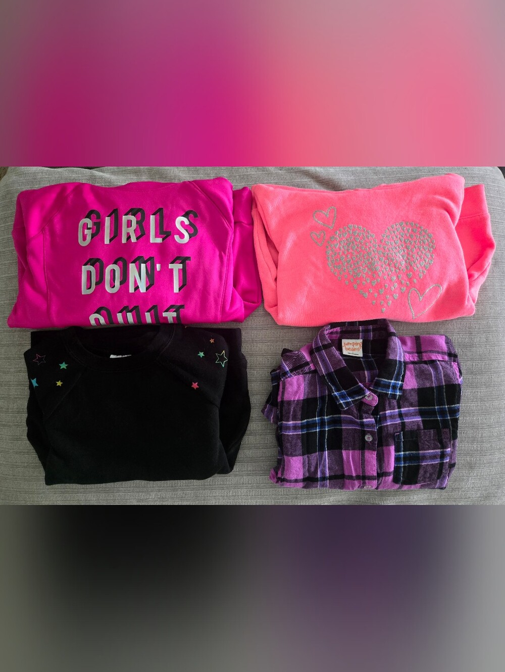Girl's Size 7/8 Long Sleeve Bundle